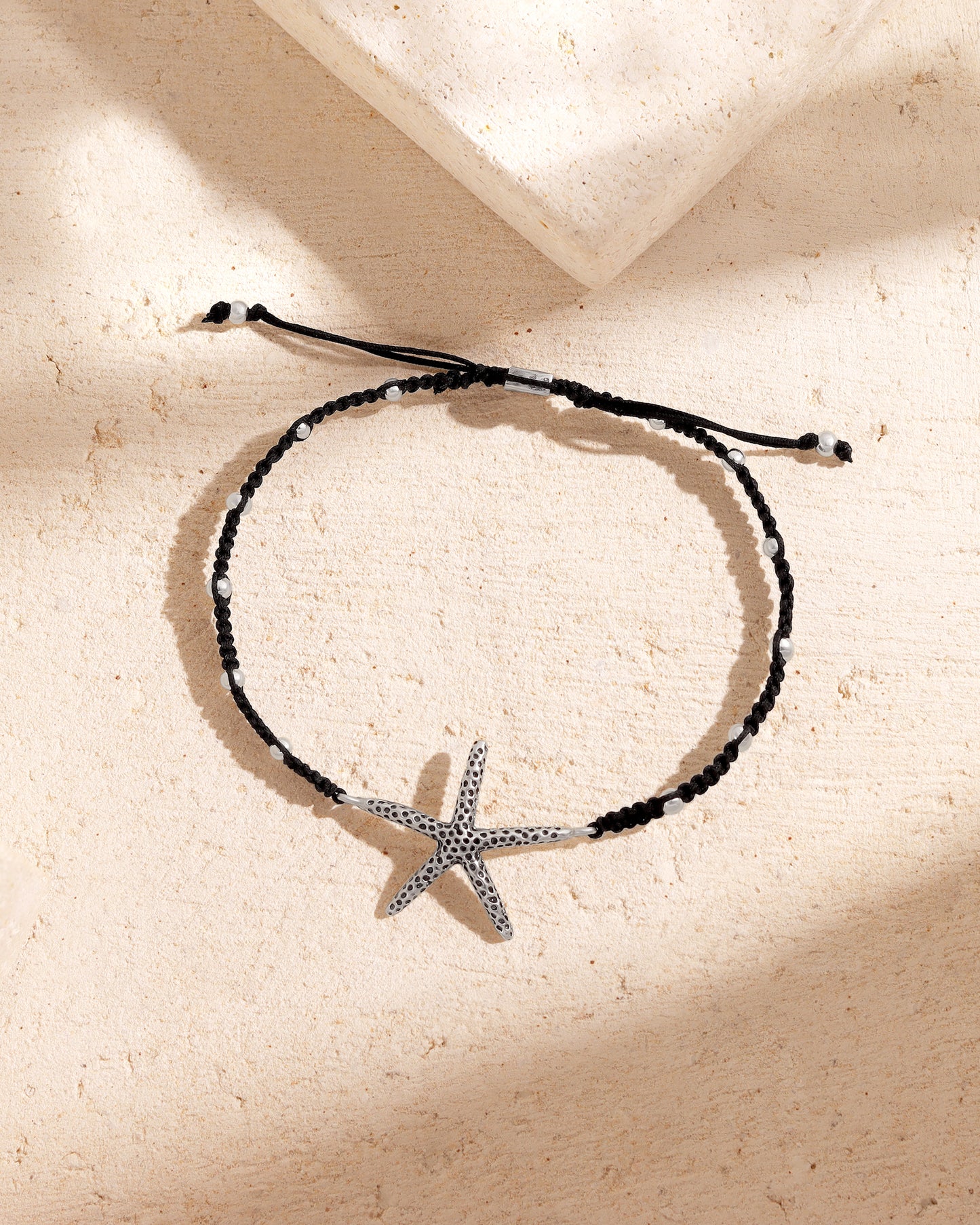 Starfish Macrame Bracelet