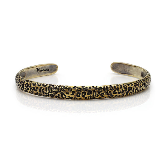 Silent Moves Leopard Cuff Bracelet