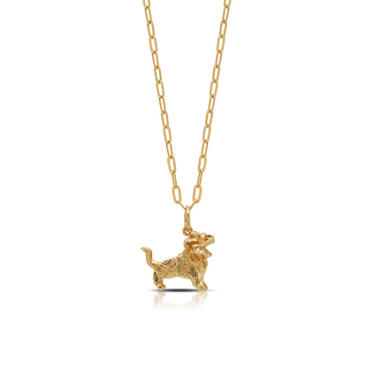 Lion Origami Necklace